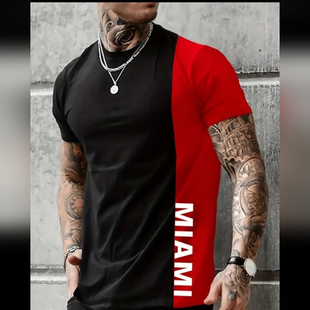 Miami Shirt Crew Neck Large